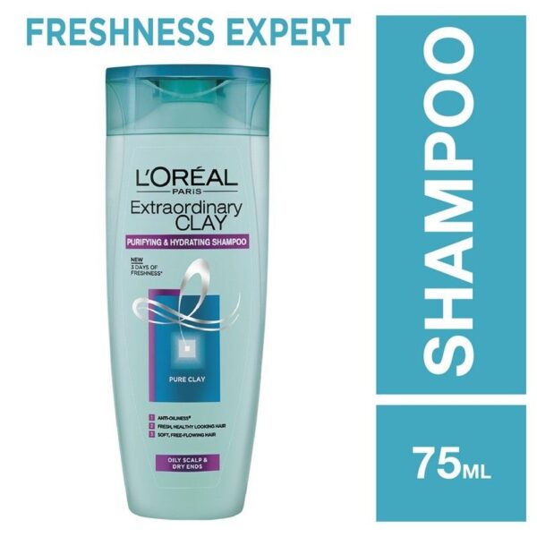 Loreal Extra Clay Shampoo 75ml