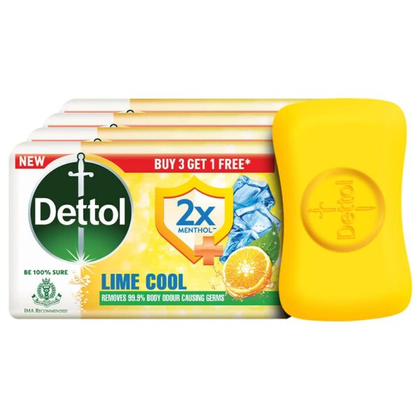 DET SOAP LIME COOL 4*100G