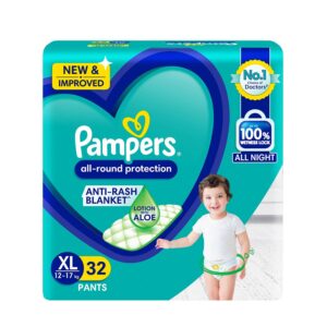 pampers XL 12-17KG 30 PANTS +2 EXTRA