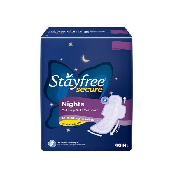 STAYFREE XXL NIGHT 320MM 40PAD - Image 2