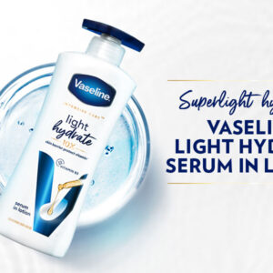 vaseline light hydrate + vitaminb3-400ml