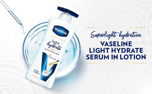 vaseline light hydrate + vitaminb3-400ml