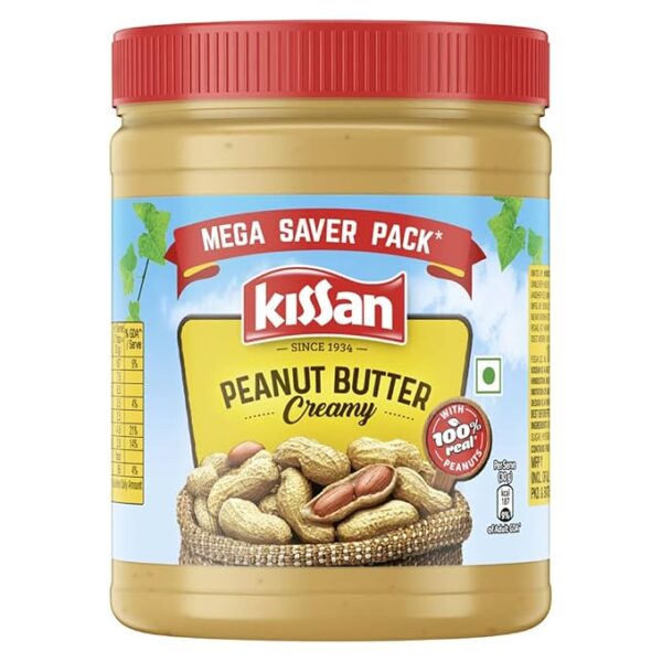 KISSAN PEANUT BUTTER CREAMY 350G
