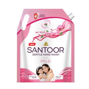santoor genle hand wash  mild