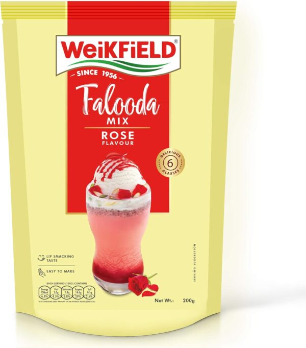 WEIFIELD  FALOODA MIX ROSE FLAVOURED 200GM
