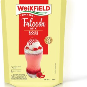 weikfield falooda mix strawberry flavoured