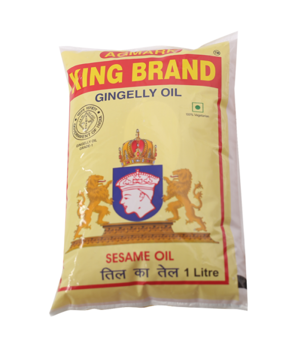king brand agmark gingelly oil  500ml