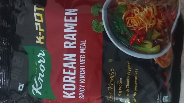 KN ORR KOREAN RAMEN SPICY JJAJAGMYEON VGE MEAL
