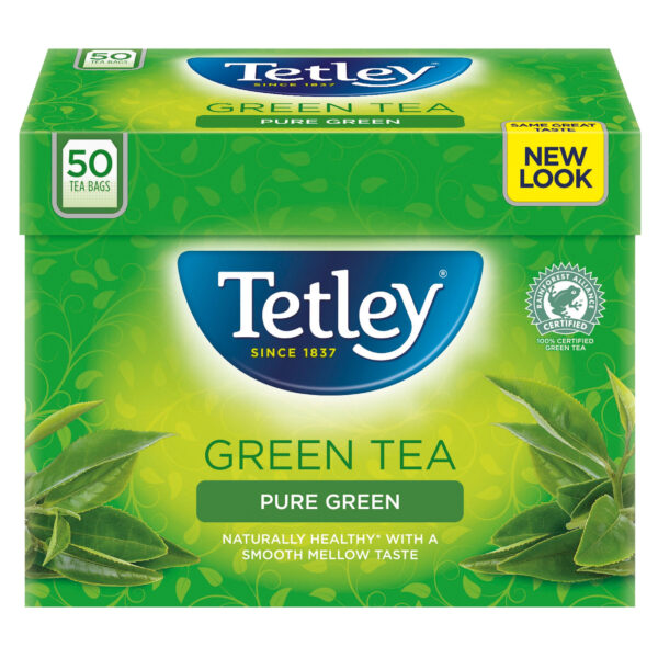 TETLEY GREEN TEA LEM 100G