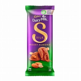 dairy milk silk roast almond