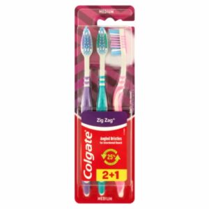 COL BRUSH ZIG ZAG 2+1 [MEDIUM]
