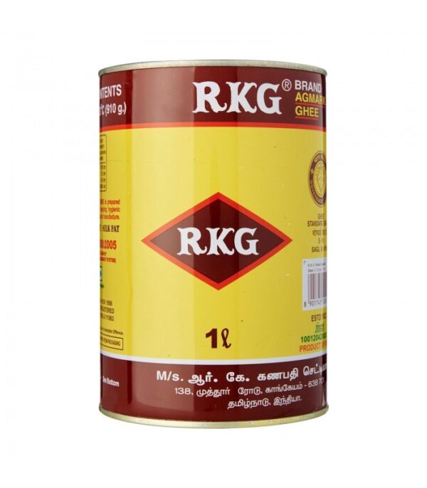 RKG AGMARK GHEE 1 LTR