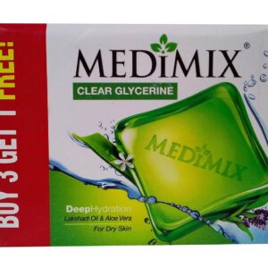 MEDI CLEAR GLYCRINE SOAP 3+1 400G