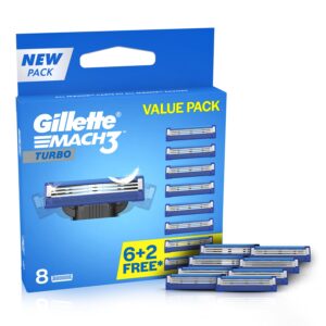 Gillette Mach3 Turbo 8pcs