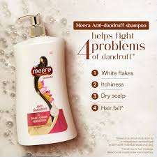 Meera Shampoo Anti Dandruff 1ltr