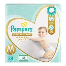 Pampers Premium Care Pant -M 38pcs