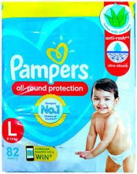Pampers Pants L 82pcs