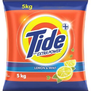 Tide Lemon & Mint 5kg Bucket Free
