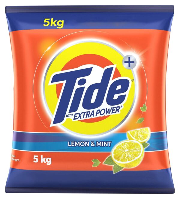 Tide Lemon & Mint 5kg Bucket Free