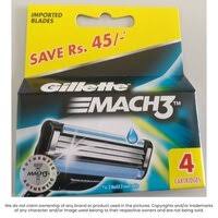 Gillette Mach3 Cart 4pcs