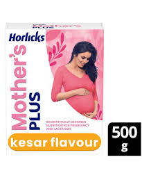 Horlicks Mothers Plus Kesar 500g Refill