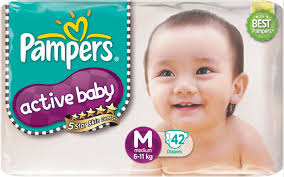 Pampers Active baby M 42 Pcs