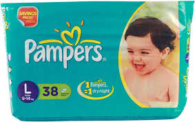 Pampers Pants L 38 pcs