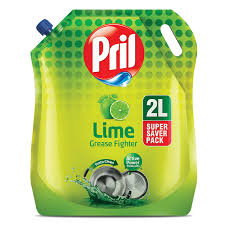 Pril Lime Dishwash Liquid 2L