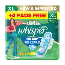 Whisper Ultra Hygience Comfort XL+ 48 pads