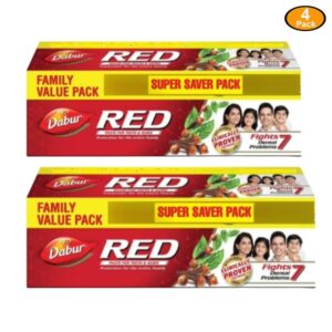 Dabur Red Toothpaste 150g (Pack of 4)